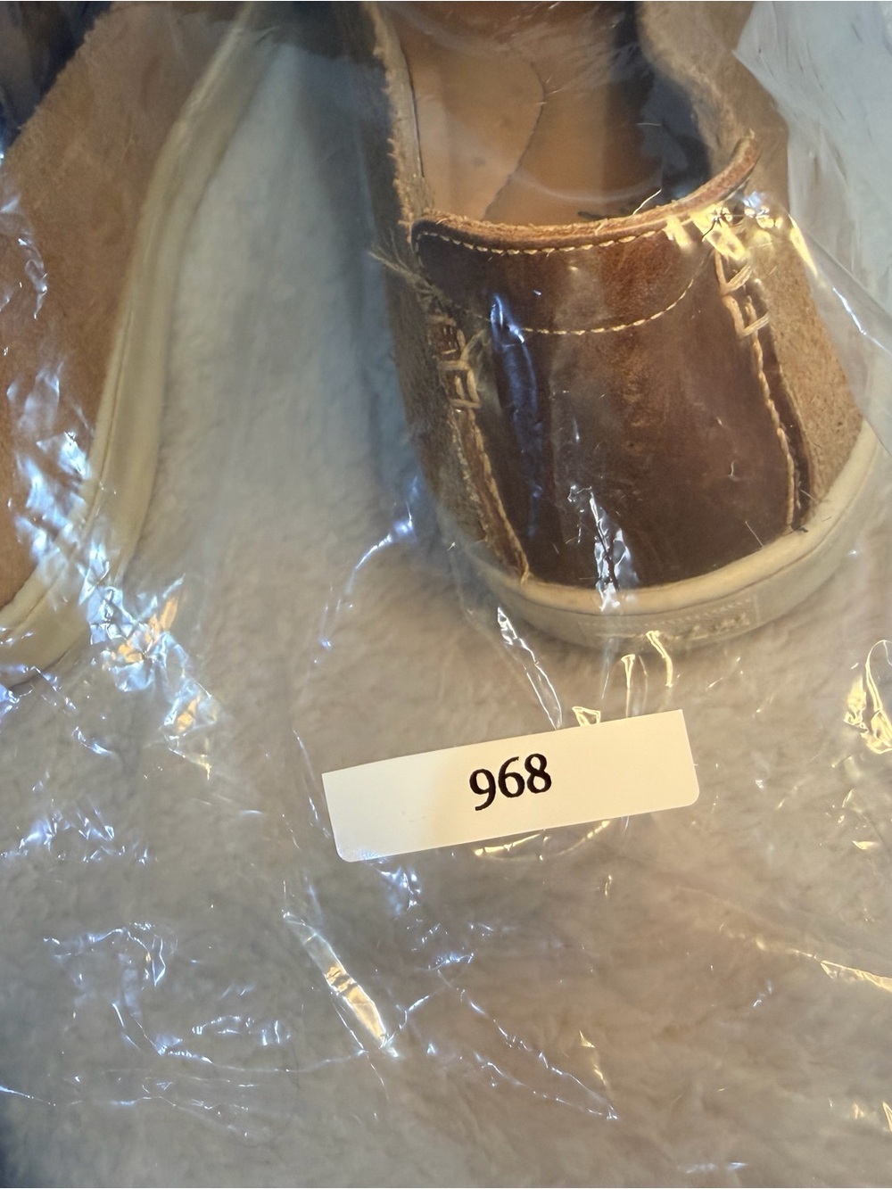 968. LIKE NEW Suede Slip-On Loafers — Light Brown Casual Men’s Loafers - Picture 8 of 8